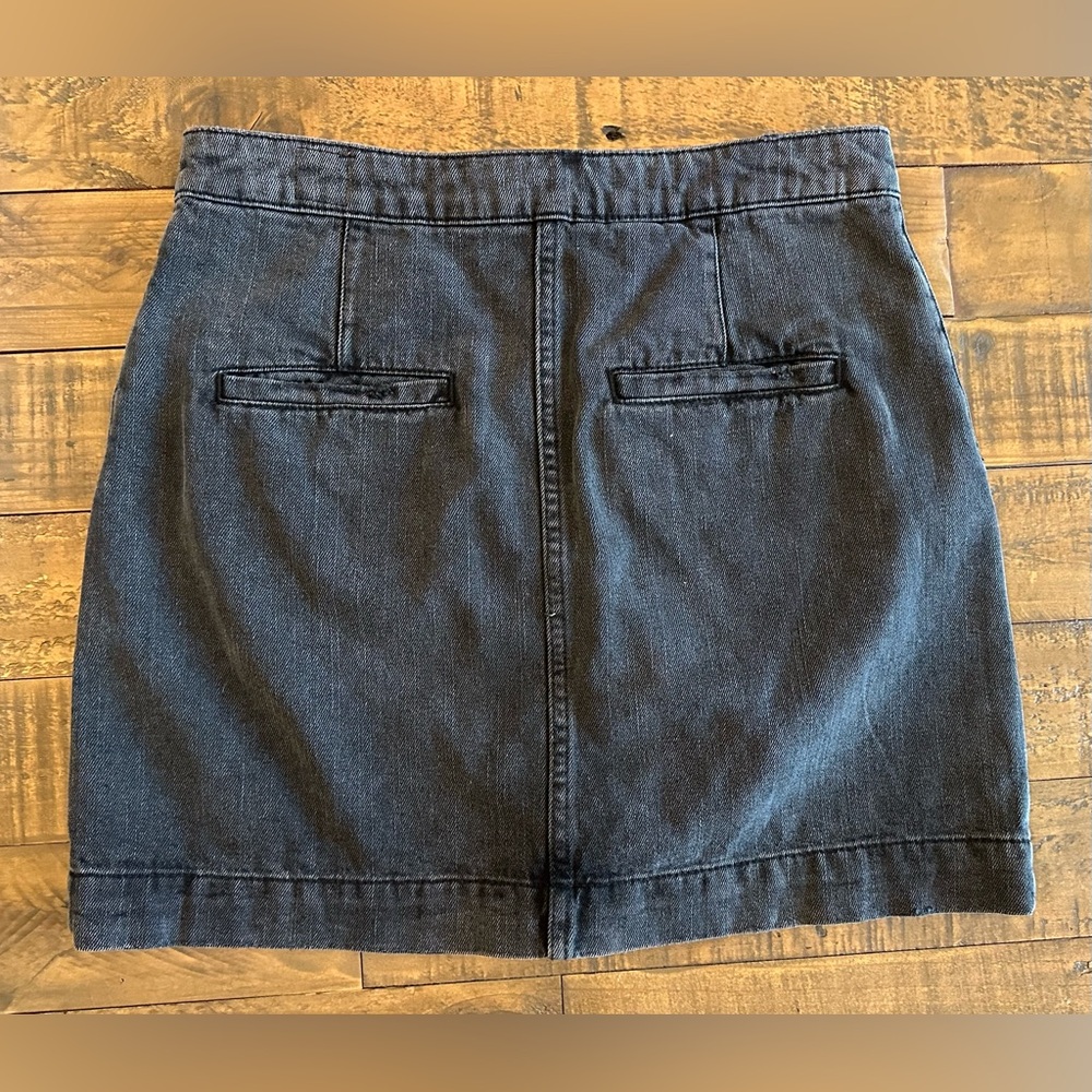 We The Free black denim mini skirt‎ - Size 28 - Picture 2 of 6